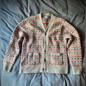 Alex Mill XL wool/mohair Cardigan Sweater